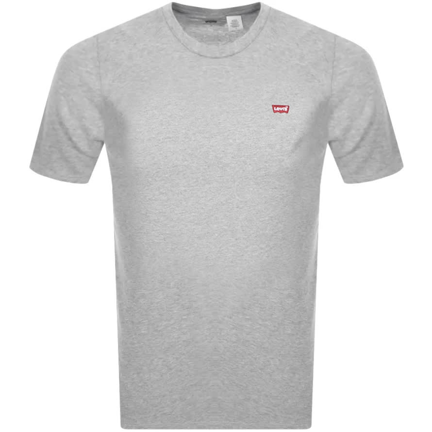 Alternative Image for ProductLevis Original Crew Neck Logo T Shirt Grey1